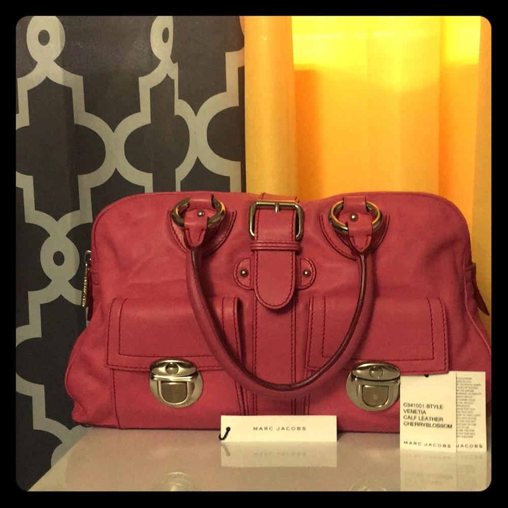 Marc Jacobs Venetia Satchel in Cherry Bloosom